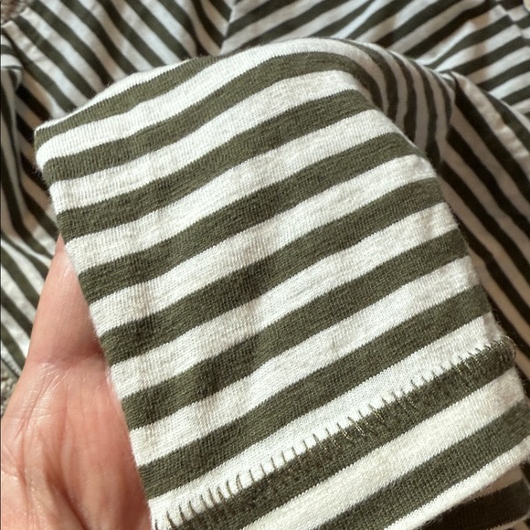 NWT Levi's Olive and White Striped T-Shirt XXL - Picture 7 of 7